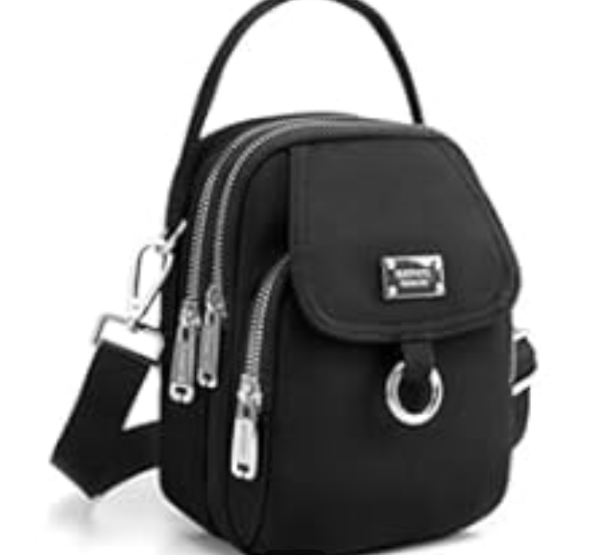 Bandolera impermeable Negra